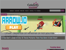 Tablet Screenshot of celebrityjunkies.com